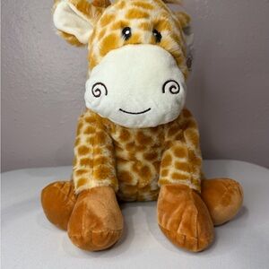 NWT Charming Giraffe Plush Toy - Brown and Cream